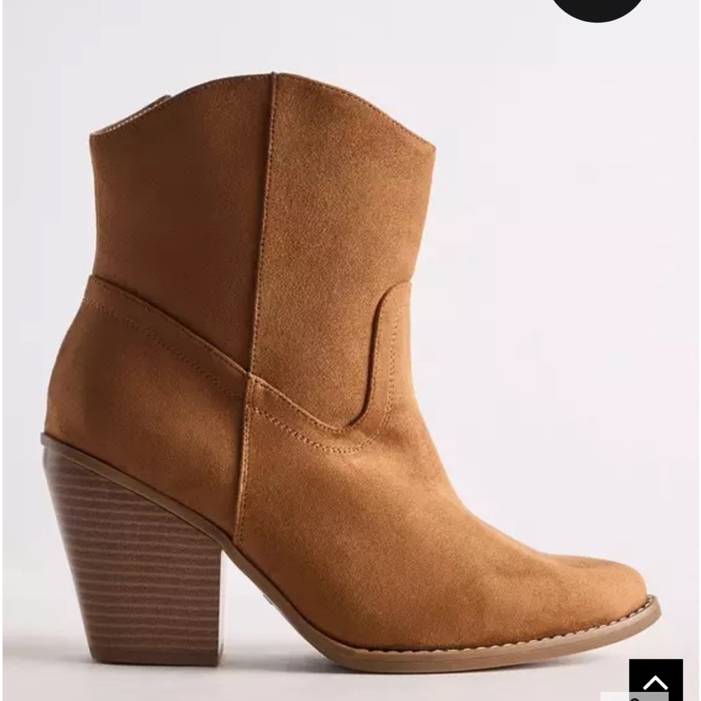Western Heel Bootie